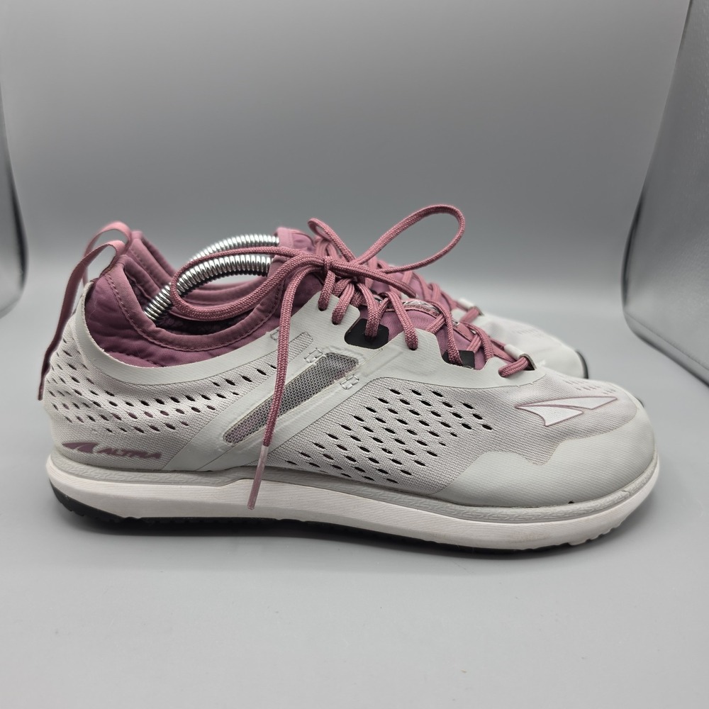 Altra Kayenta Sneakers Womens 8.5 Gray Purple Running Shoes Zero Drop Barefoot - Picture 5 of 13